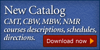 Download course catalog button