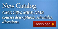 Download course catalog button